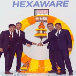 Hexaware Debuts on NSE, Raises ₹8,750 crore